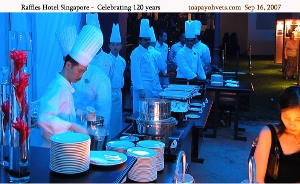 Raffles Hotel's chefs - celebrating 120 years. Toa Payoh Vets