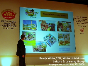 Mr Randy White at Pro-Family Business Conference 2008, Singapore. Toa Payoh Vets 