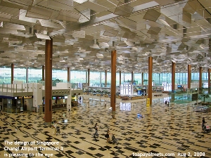 Singapore Changi Airport Terminal 3 photograph looks eye-pleasing. Toa Payoh Vets