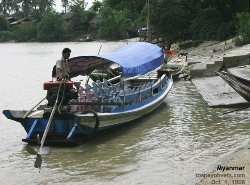 Back from boat trip to a pagoda above water. Myanmar. Toa Payoh Vets