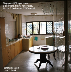 HDB rental Singapore.Toa Payoh Vets